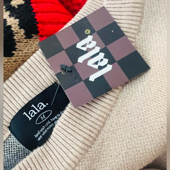 NWT! RARE SET! Dressed in LALA Luck Is On Your Side Eight Ball Knit Set - Picture 14 of 15